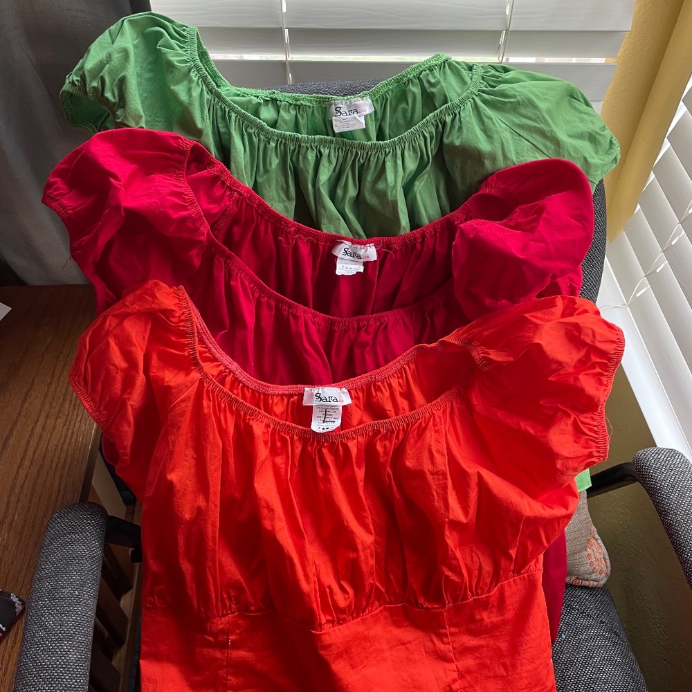 Peasant tops
